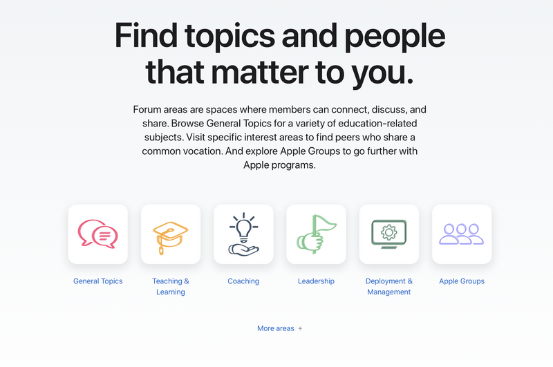 Apple Education Community: The essential new platform for teachers 