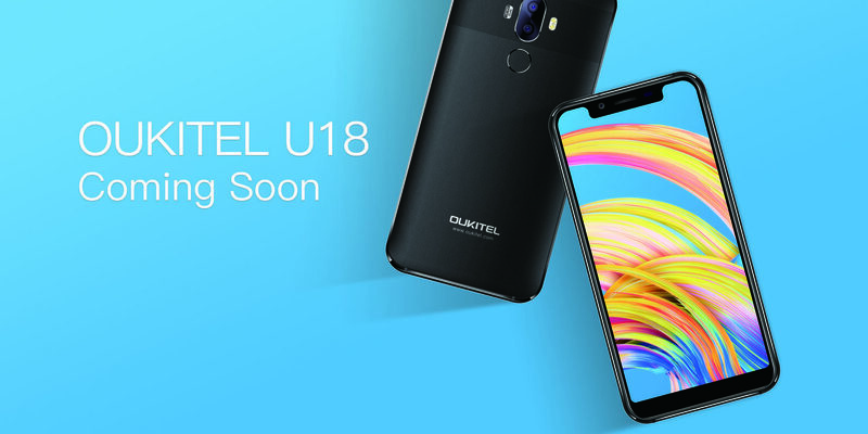 Illustration : L'Oukitel U18 est fier de ressembler à l'iPhone X