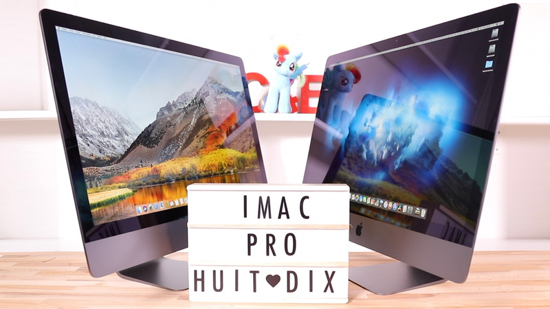 Illustration : Test de l'iMac Pro 10 coeurs/Vega 64 (en vidéo) vs 8 coeurs vs Hackintosh (Vega64/i7 7700K)