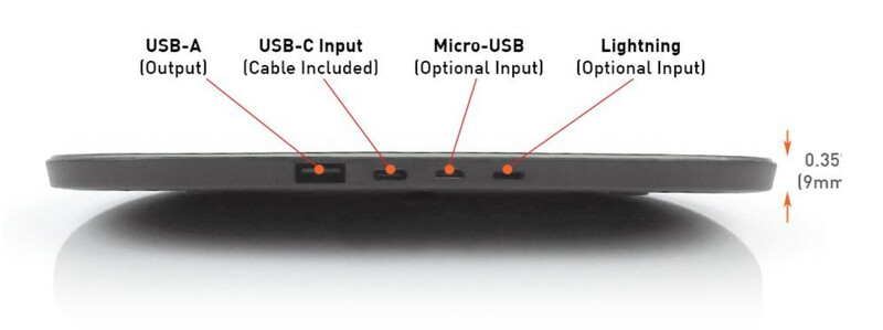 Illustration : #CES : un double- chargeur sans-fil alimenté par une prise Lightning chez LXORY
