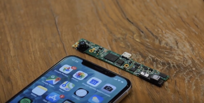 Illustration : Le premier prototype de Face ID (PrimeSense) et quelques anecdotes amusantes