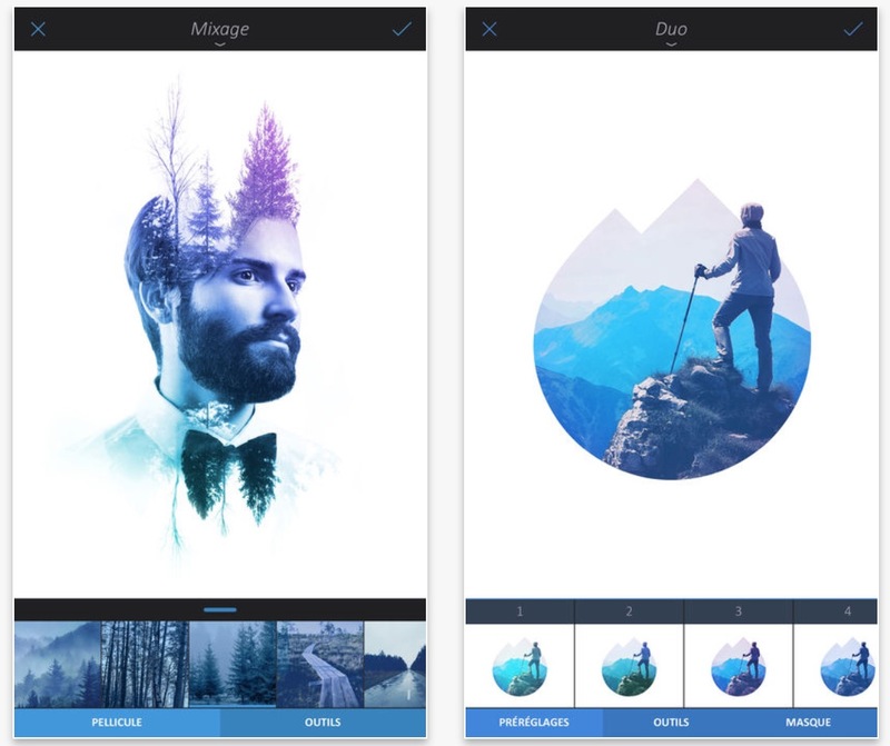 Illustration : Nouvelle baisse de prix pour l'éditeur photo Enlight sur iOS