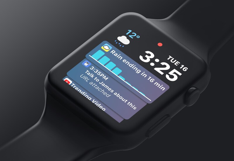 Illustration : Une liste de souhaits (pleine de bonnes idées) pour watchOS 5