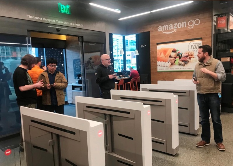 Illustration : Le premier magasin automatisé d'Amazon ouvre enfin ses portes au public