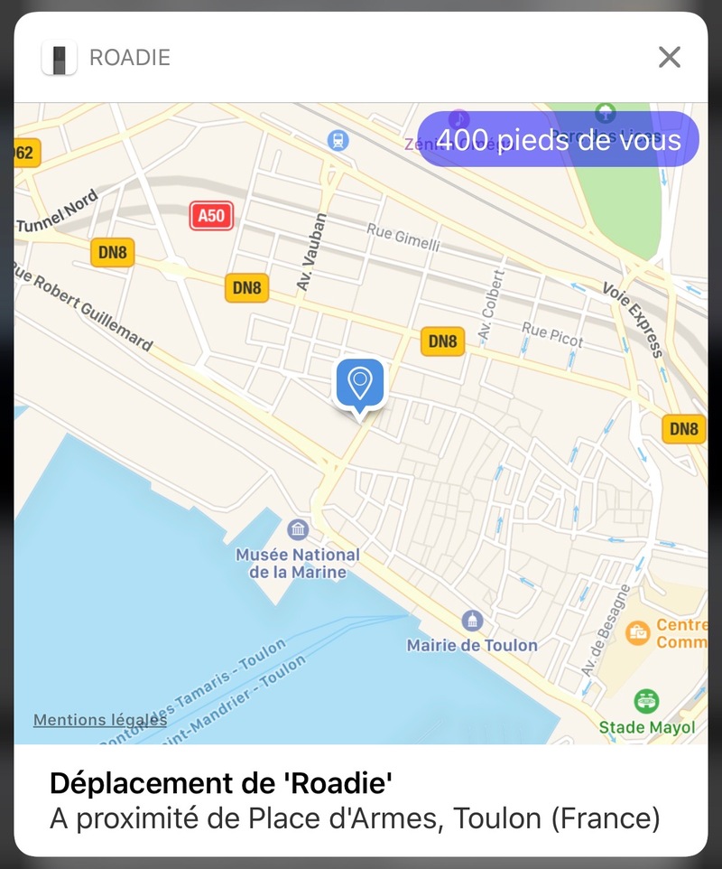 Illustration : Test-express du traqueur GPS Roadie (Invoxia)