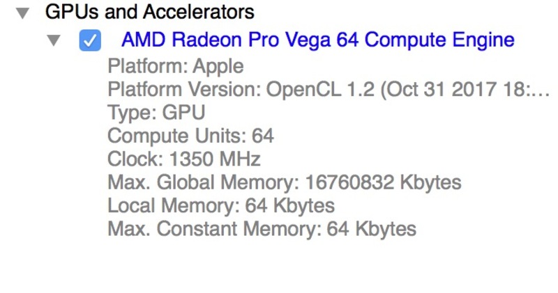 Illustration : Nos premiers benchs de l'iMac Pro toutes options (18 coeurs/4To/128Go/Vega 64)
