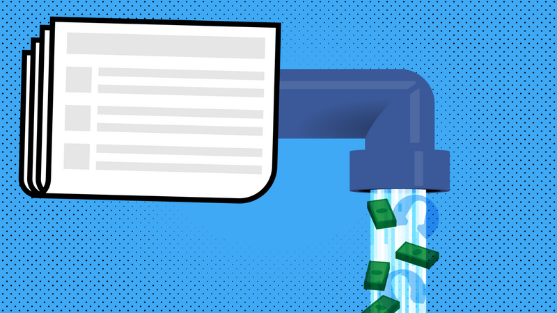 Illustration : Facebook va pouvoir proposer des articles avec accès payant sur les appareils iOS