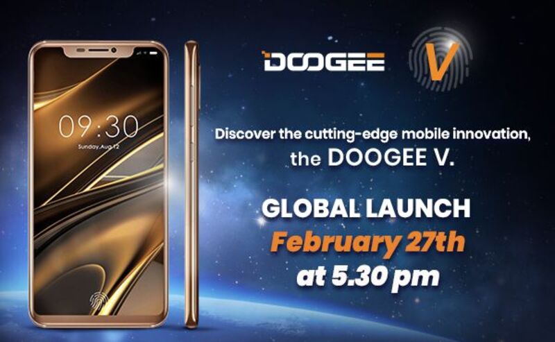 Illustration : Doogee V : un nouveau clone de l'iPhone X dévoilé à la fin du mois