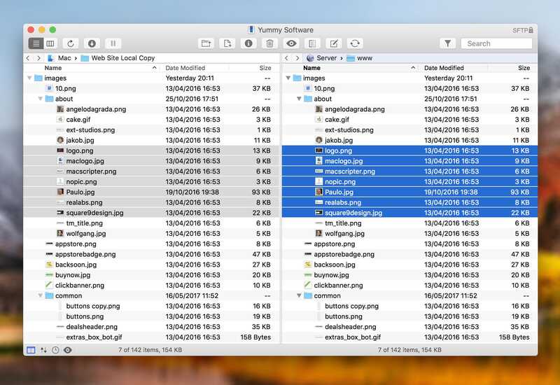 Illustration : Yummy FTP Pro passe la seconde (et la v1 disponible gratuitement dans le Mac App Store)