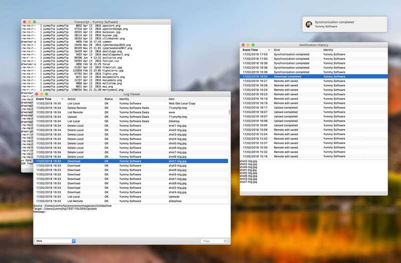 Illustration : Yummy FTP Pro passe la seconde (et la v1 disponible gratuitement dans le Mac App Store)