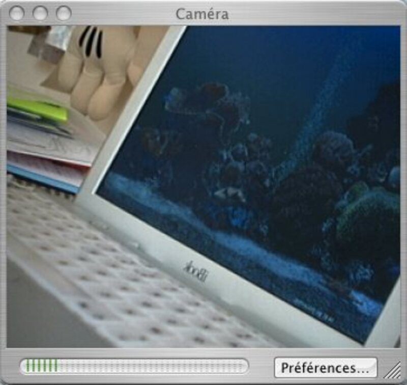 Illustration : Utiliser votre cam USB avec AV