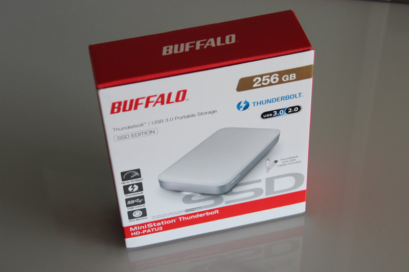 Le Buffalo MiniStation SSD 256Go USB3 & Thunderbolt en test !