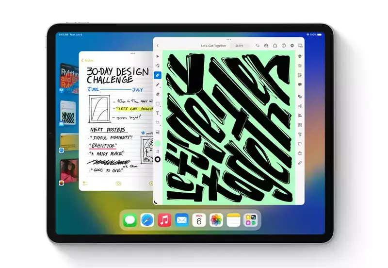 Le code d'iPadOS 16 cacherait une fonction pour activer Stage Manager sur d'anciens iPad