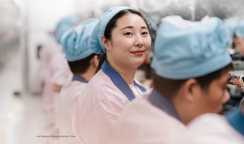 Illustration : Heures supplémentaires, environnement, santé : Apple publie son rapport 2018