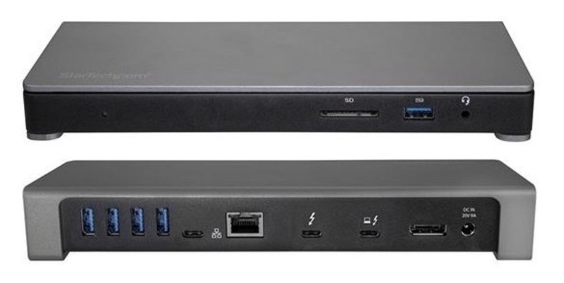 Illustration : Un dock Thunderbolt 3 mieux fini et avec plus de ports chez StarTech