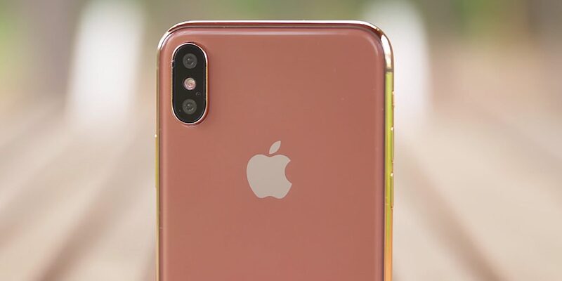 Illustration : Un iPhone 8 (RED) et un iPhone X "Gold" bientôt au catalogue d'Apple ?