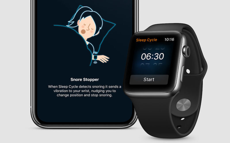 Sleep Cycle s'installe sur l'Apple Watch pour calmer les ronflements