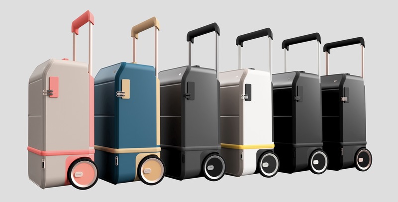 Illustration : Une valise extensible qui charge votre Mac et avec reconnaissance digitale chez Xtend