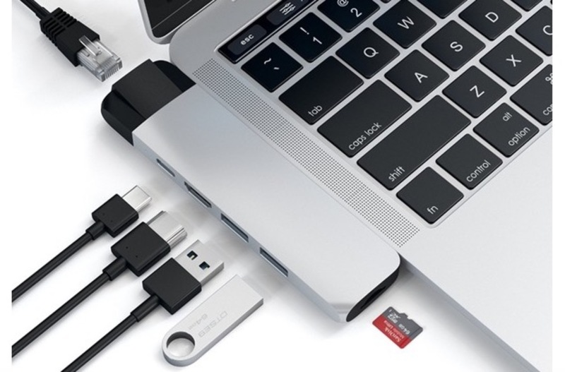 Illustration : Un nouveau Hub Satechi avec port Ethernet pour Macbook Pro 2016-2017