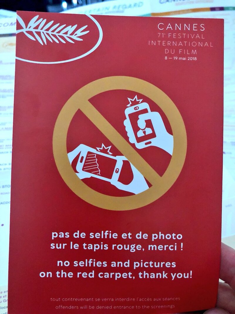Illustration : Cannes 2018 : pas de selfies, pas de séries (et pas de Netflix), que du cinéma !