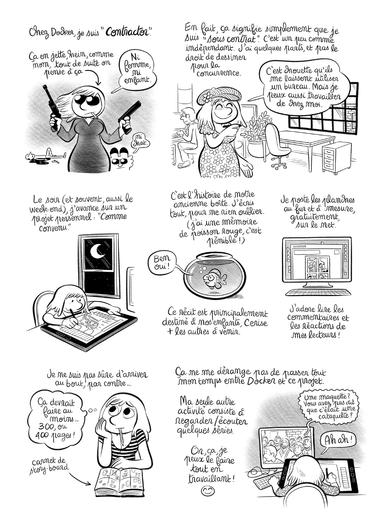 BD Planche #24 : "Californid", par Laurel