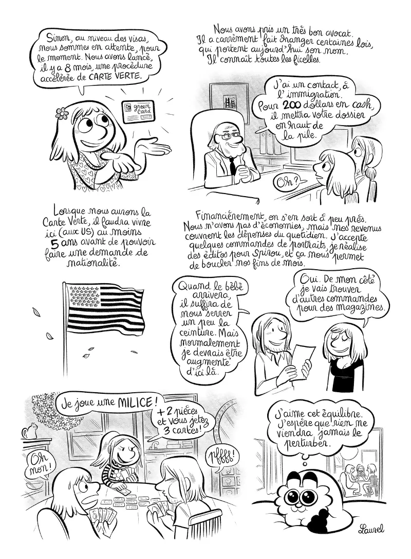 BD Planche #25 : "Californid", par Laurel