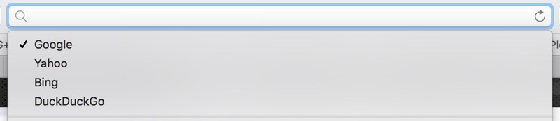 Illustration : Astuce Mac : comment changer rapidement de moteur de recherche sur Safari