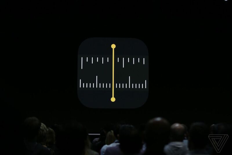 Illustration : #WWDC : Apple présente Measure, une nouvelle app pour prendre des mesures en AR