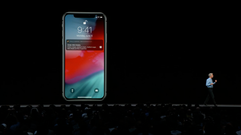 Illustration : iOS 12 : un nouveau fond d'écran pour l'iPhone