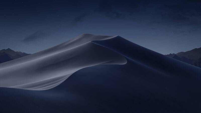 Illustration : macOS Mojave : encore des fonds d'écran... (jour/nuit)