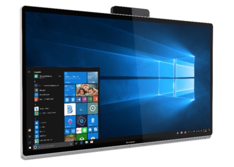 Illustration : Les constructeurs tiers peuvent désormais proposer des écrans collaboratifs façon Surface Hub