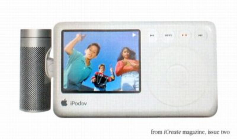 Illustration : iPod AV ?