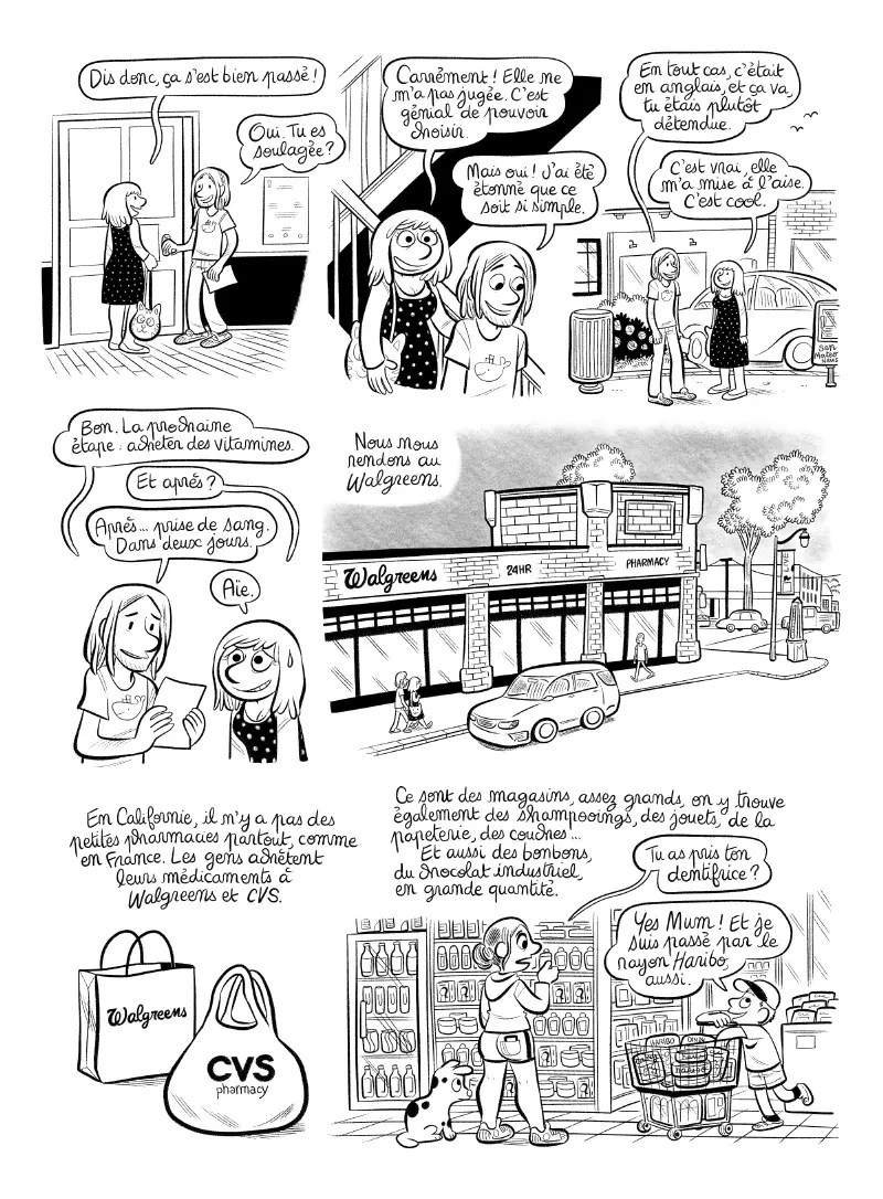 BD Planche #33 : "Californid", par Laurel