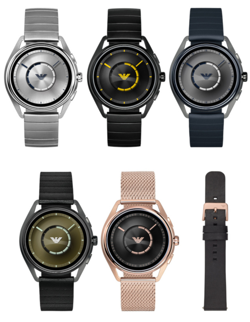 Illustration : Connected 2018 : Emporio Armani présente sa nouvelle smartwatch sous Wear OS