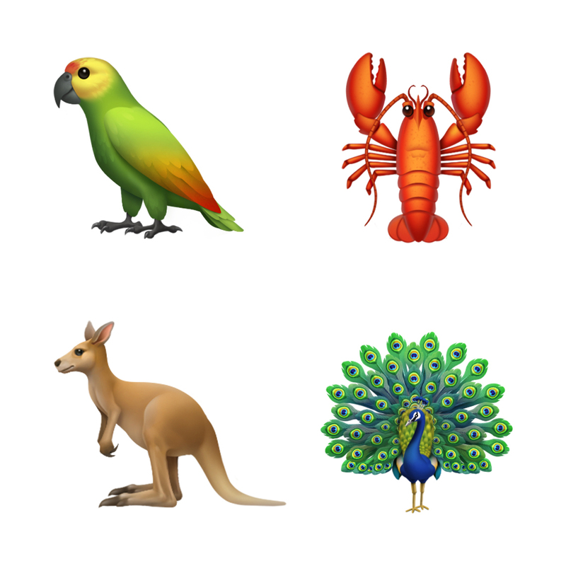 Illustration : iOS et Mac auront plus de 70 nouveaux émojis (dont le homard !)