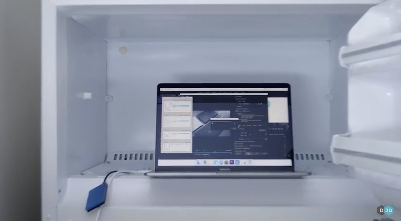 Illustration : Mal ventilé, le MacBook Pro 15" 2018 Core i9 serait incapable de tenir ses fréquences