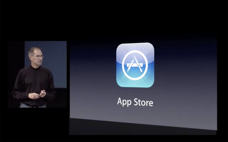 Illustration : Steve Jobs et l’App Store : « le monde de la téléphonie n’avait jamais rien vu de tel »