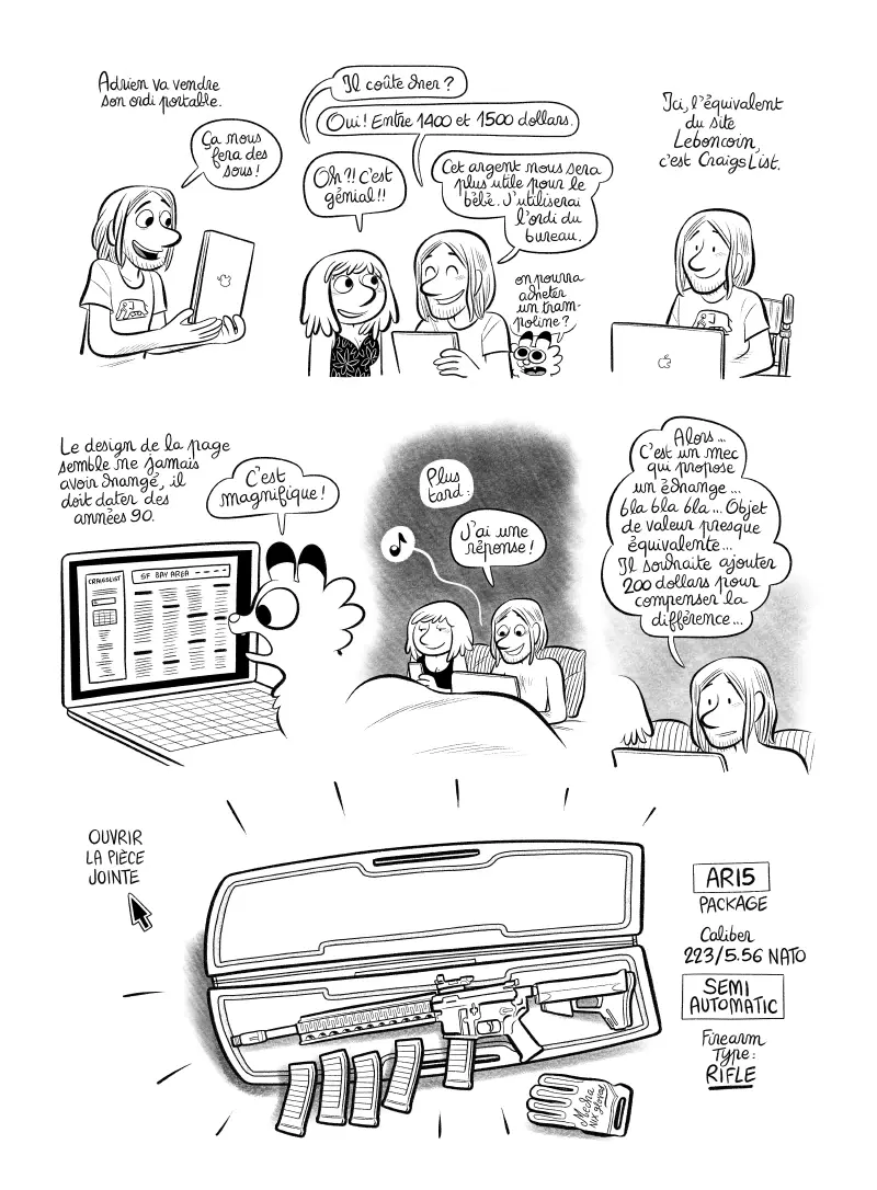 BD Planche #36 : "Californid", par Laurel