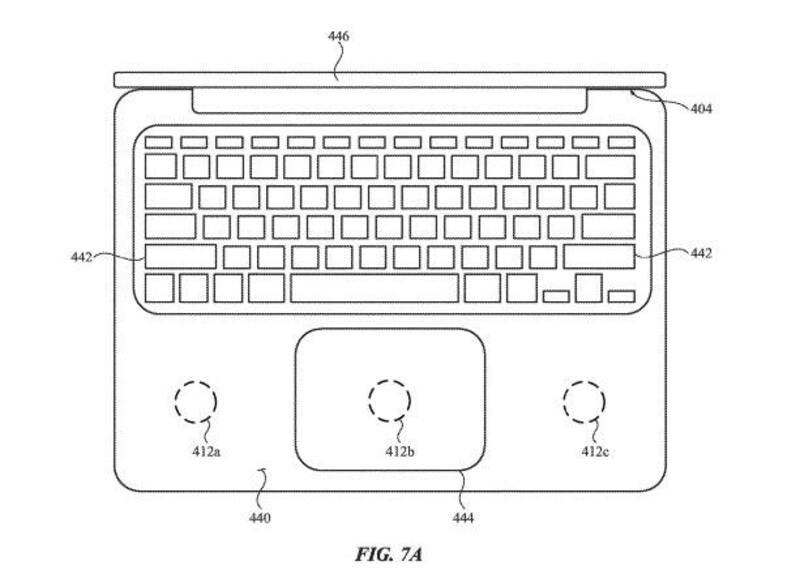 Illustration : Le futur MacBook Pro aurait un AirPower intégré pour charger son iPhone et son Apple Watch