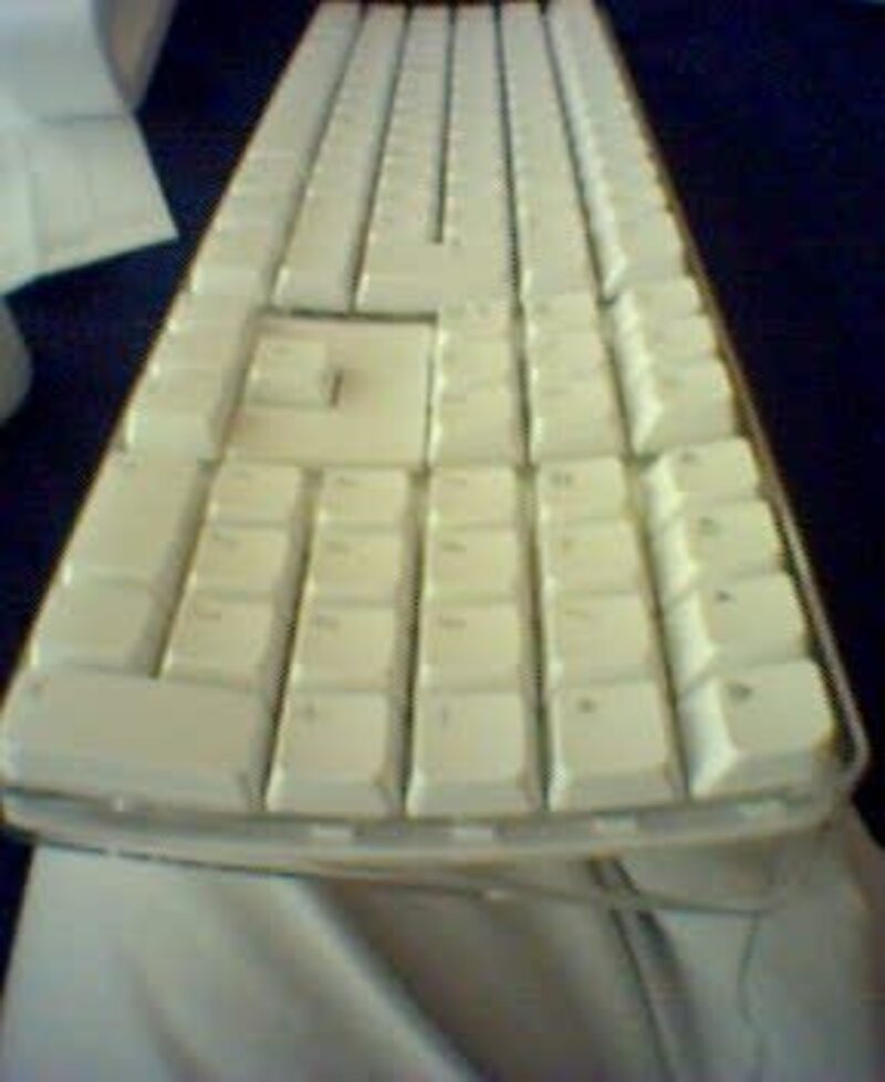 Illustration : Photos du clavier sans fil