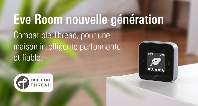 Illustration : L'Eve Room nouvelle génération est désormais compatible Thread (+promo)