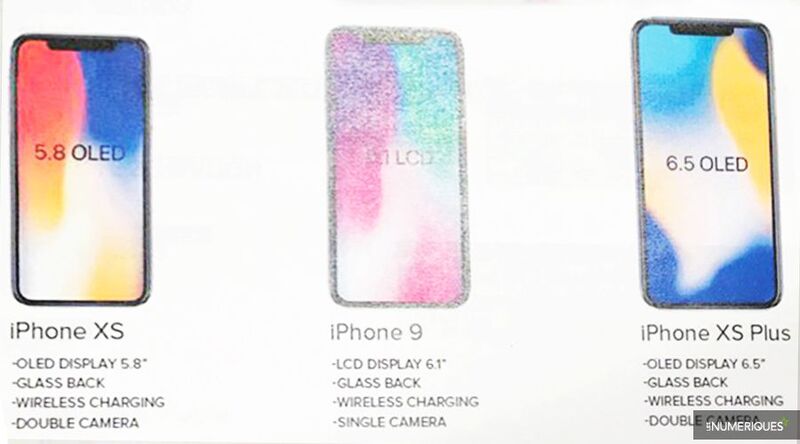 Illustration : Les noms des trois iPhone attendus à la fin de l'année dévoilés ?