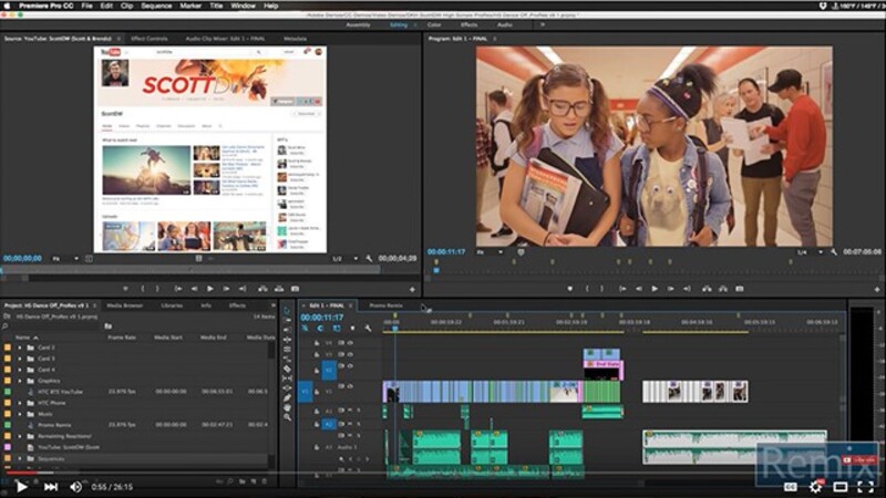 Illustration : Adobe a enfin optimisé Premiere Pro pour Mac (décompression hardware H264/HEVC)