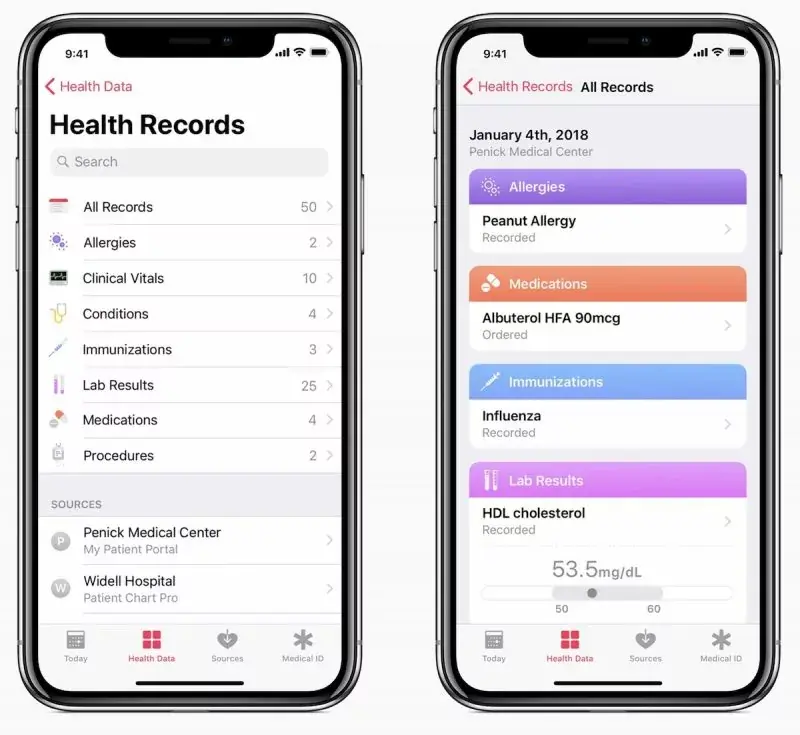 Le programme Apple Health Records désormais soutenu par plus de 75 organismes de santé