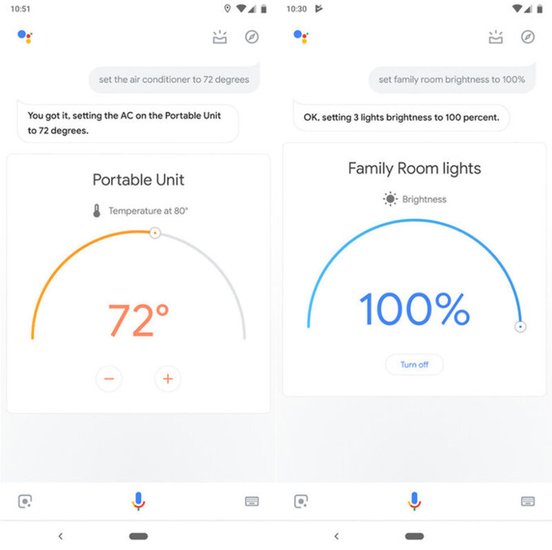 Illustration : L'Assistant Google va faciliter l'accès aux contrôles domotiques sur les smartphones