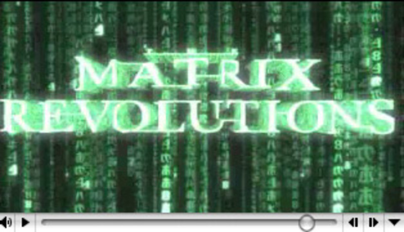 Illustration : Matrix 3 : en trailer !