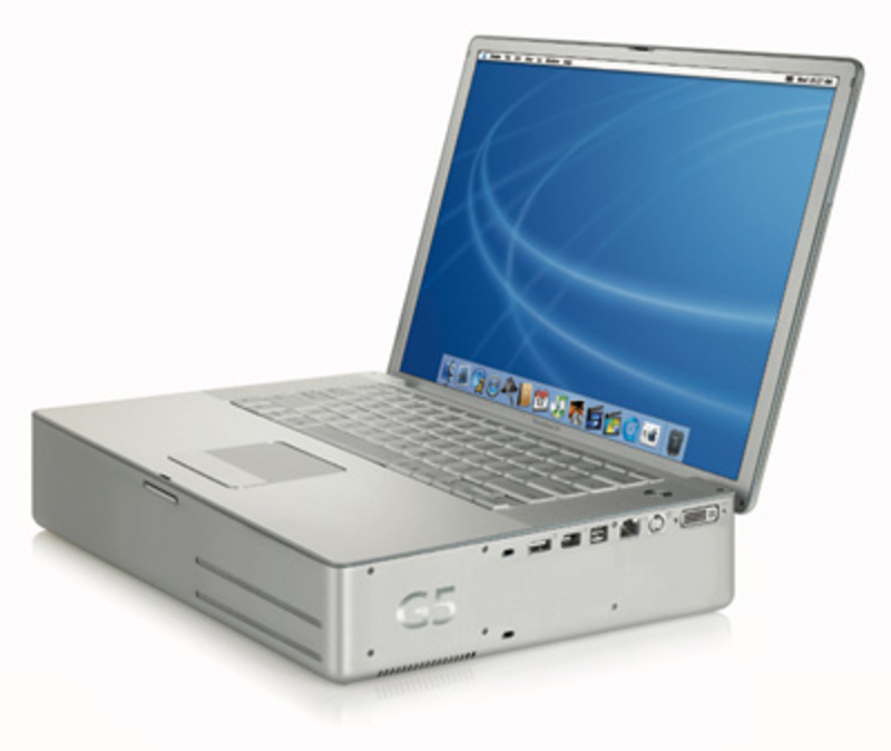 Illustration : Powerbook G5 La photo !