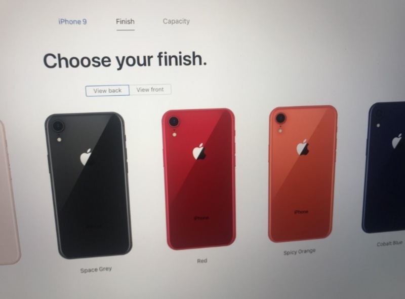Illustration : L'image du soir : l'iPhone 9/Xr/Xc en Spicy Orange et Coblat Blue