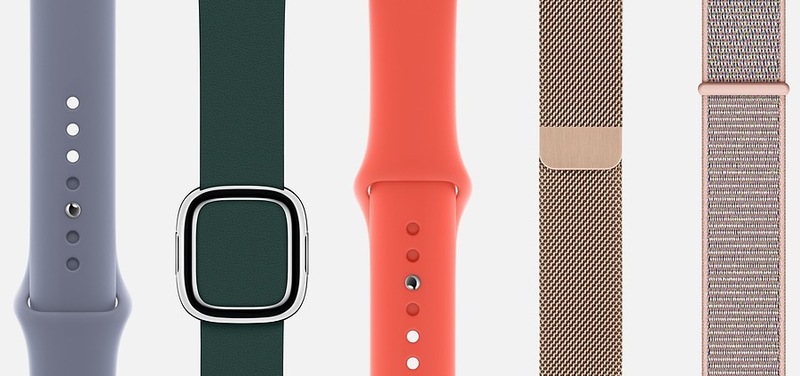 Illustration : Apple Watch Serie 4 : de nouveaux bracelets au catalogue