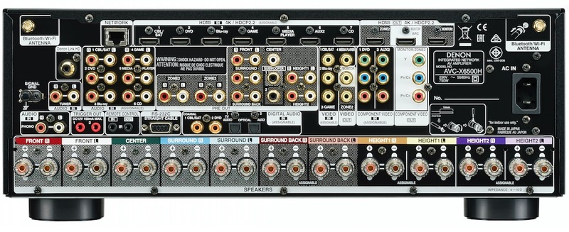 Illustration : Denon dévoile un luxueux ampli 11.2, avec AirPlay 2 et Alexa